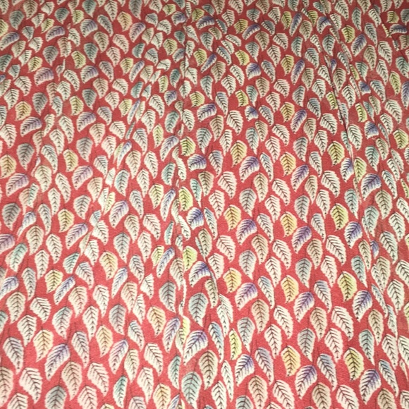 ML High Neck Leaf Print Dress - Picture 3 of 3